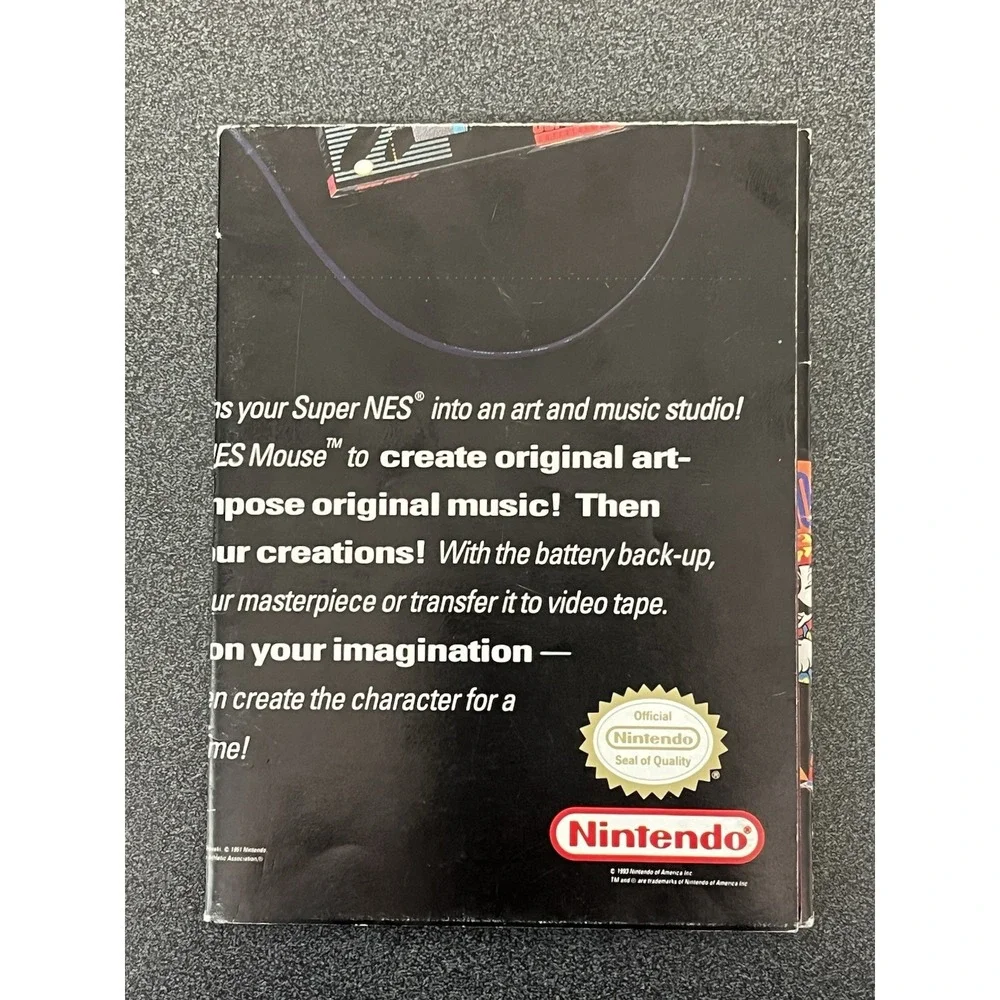 1993 Super Nintendo SNES Star Fox Power Club Poster Game Box Insert GP-SNS-USA-3